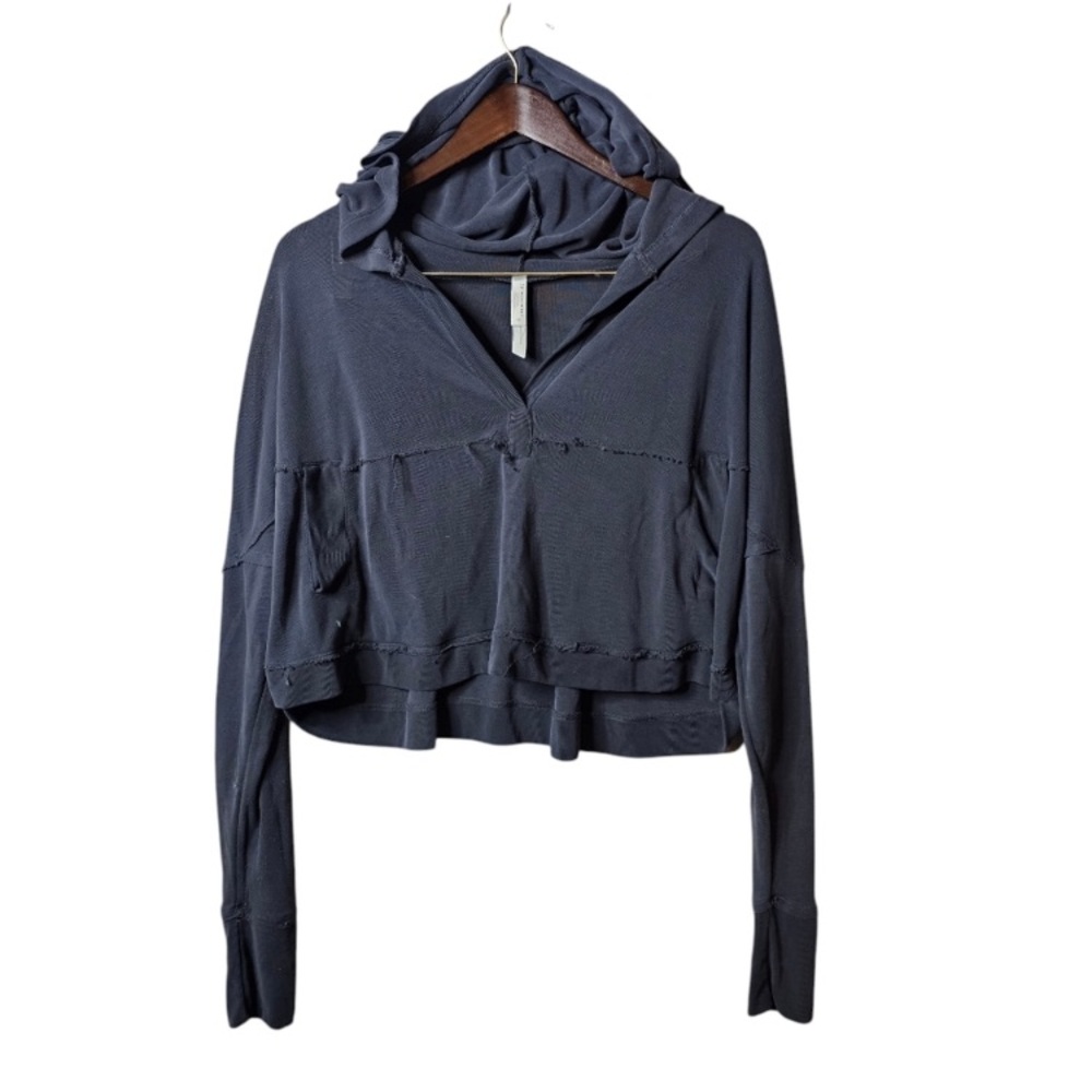 Free People Movement Cropped Hoodie - Edgy and Comfortable